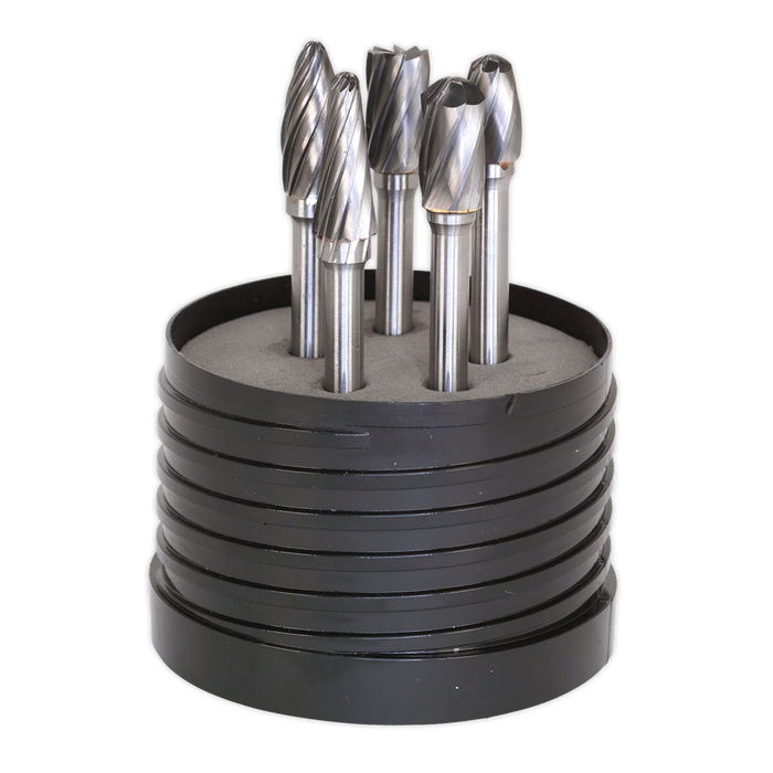 Tungsten Carbide Rotary Burr Set 5pc - Ripper/Coarse | SDBCK5