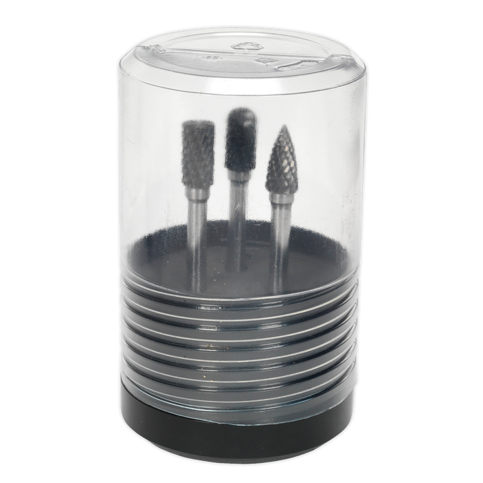 Tungsten Carbide Rotary Burr Set 3pc | SDBK3