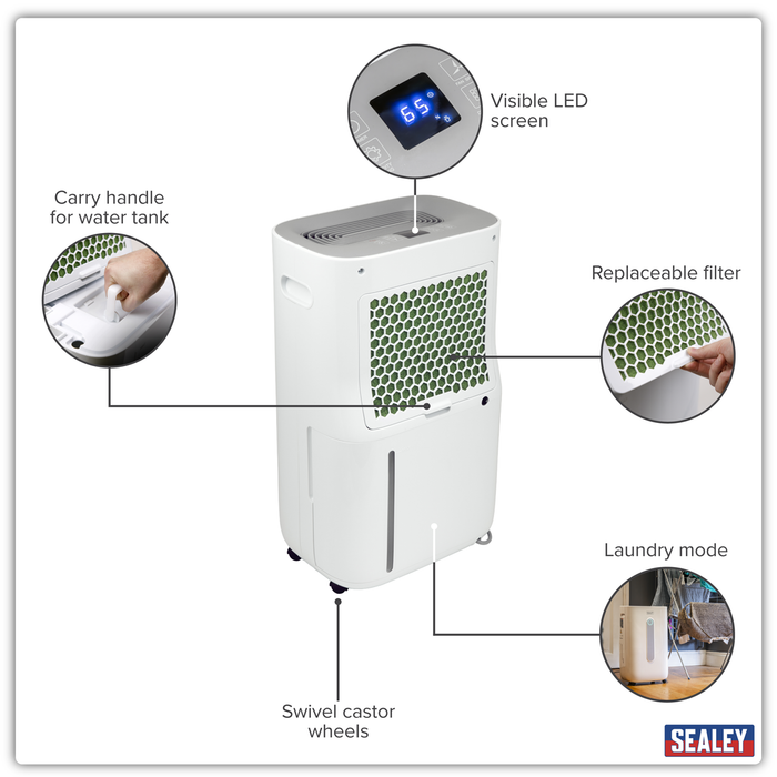 Dehumidifier with Laundry Mode 20L | SDH20