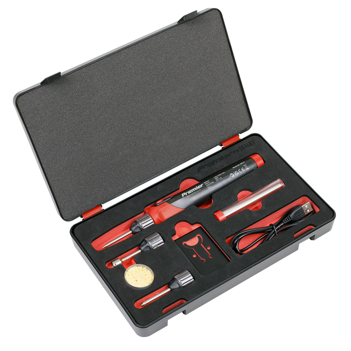 Premier Rechargeable Soldering Iron Kit 30W | SDL11