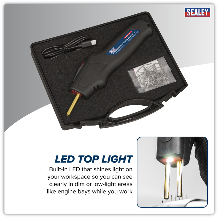 Rechargeable Hot Stapler Repair Kit 18W | SDL16