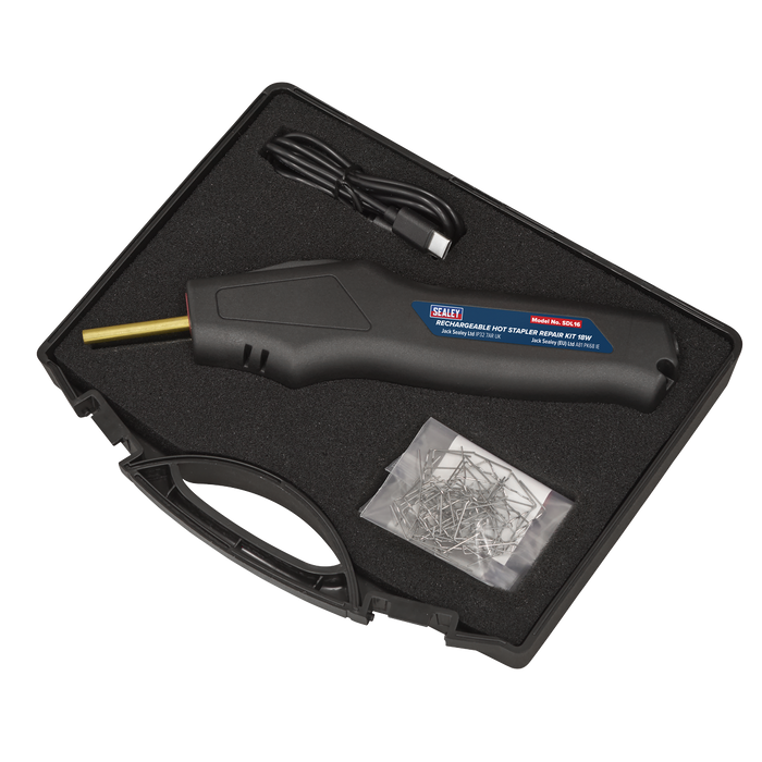 Rechargeable Hot Stapler Repair Kit 18W | SDL16