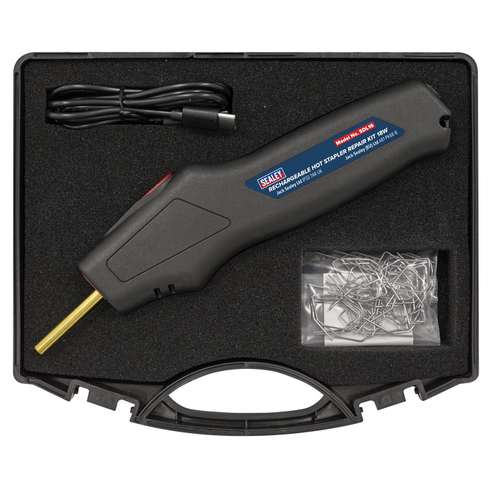 Rechargeable Hot Stapler Repair Kit 18W | SDL16