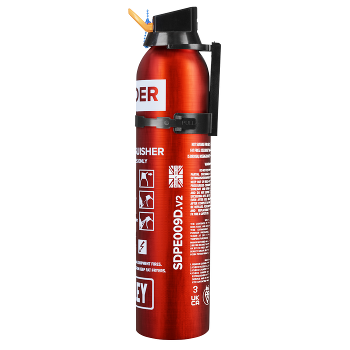 Disposable Dry Powder Fire Extinguisher 0.95kg | SDPE009D