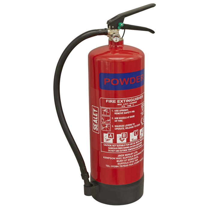 Dry Powder Fire Extinguisher 6kg | SDPE06