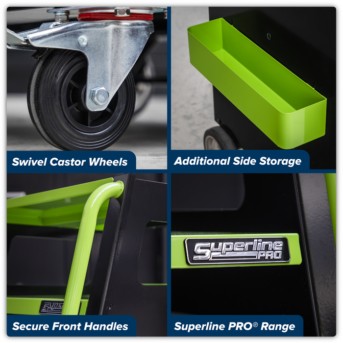 Diagnostic Tablet & Trolley - Green | SDS1G