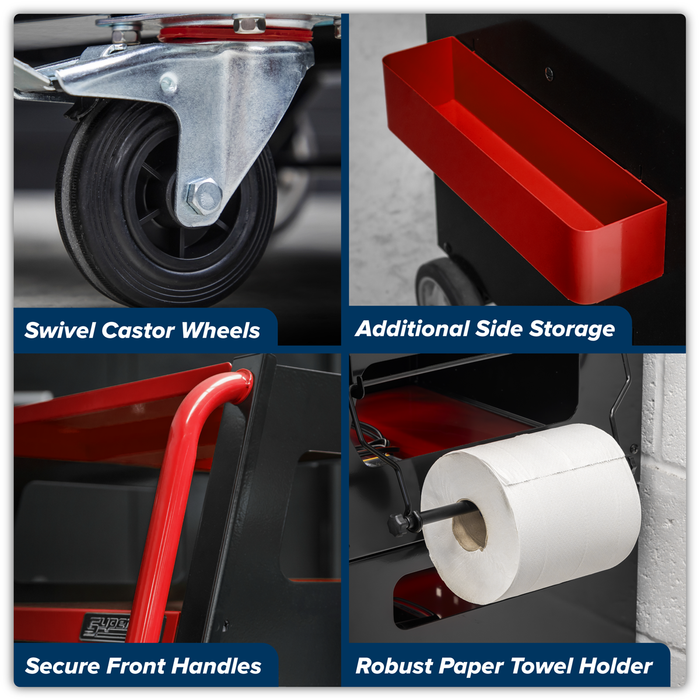 Diagnostic Tablet & Trolley - Red | SDS1R