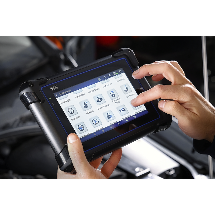Diagnostic Tablet & Trolley - Red | SDS1R