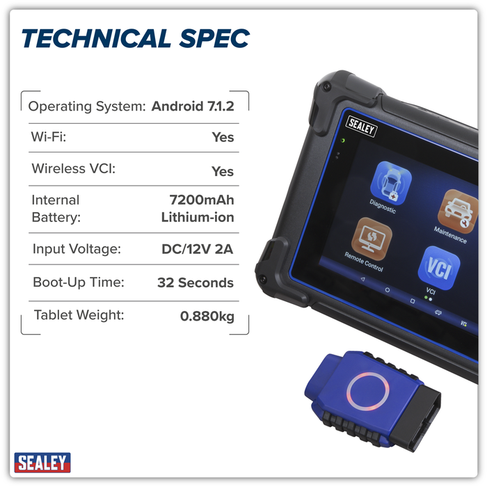 Diagnostic Tablet Multi-Manufacturer | SDS1