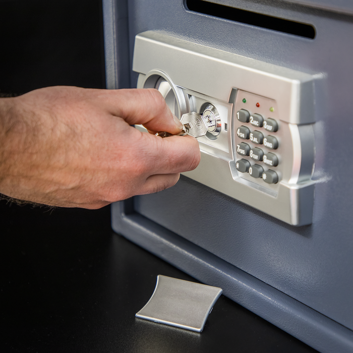 Electronic Combination Security Safe with Deposit Slot 350 x 250 x 250mm | SECS01DS