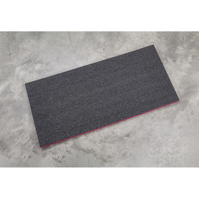 Easy Peel Shadow Foam® 1200 x 550 x 30mm - Red/Black | SF30R
