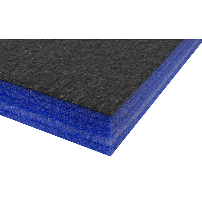 Easy Peel Shadow Foam® 1200 x 550 x 50mm - Blue/Black | SF50B