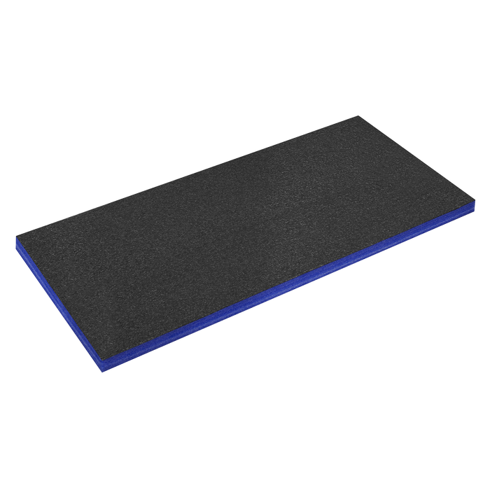 Easy Peel Shadow Foam® 1200 x 550 x 50mm - Blue/Black | SF50B