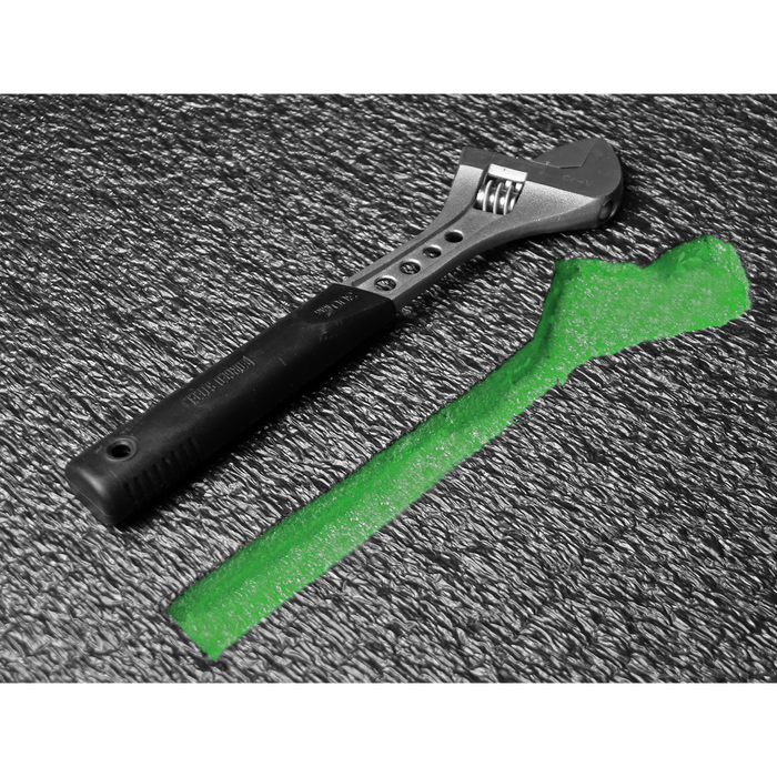 Easy Peel Shadow Foam® 1200 x 550 x 30mm - Green/Black | SF30G