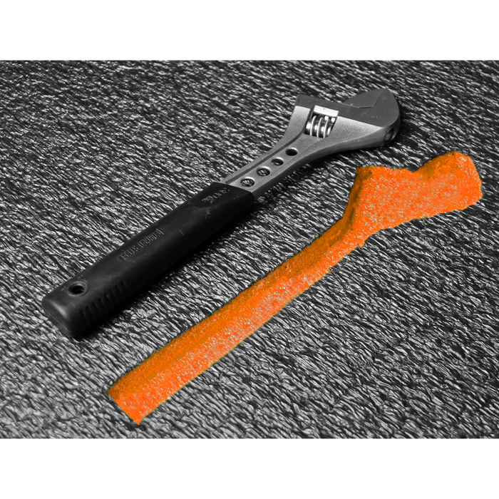 Easy Peel Shadow Foam® 1200 x 550 x 30mm - Orange/Black | SF30OR