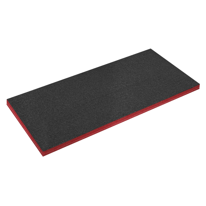 Easy Peel Shadow Foam® 1200 x 550 x 50mm - Red/Black | SF50R