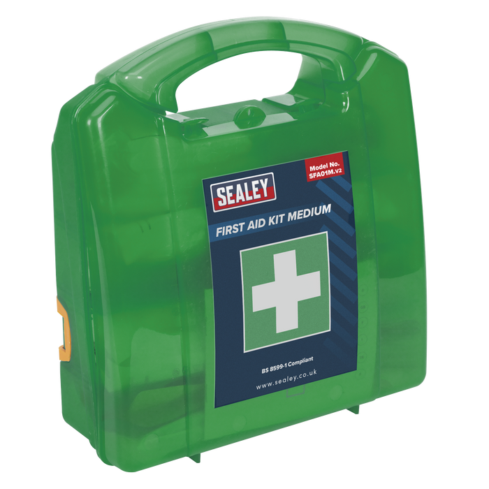 First Aid Kit, Medium - BS 8599-1 Compliant | SFA01M