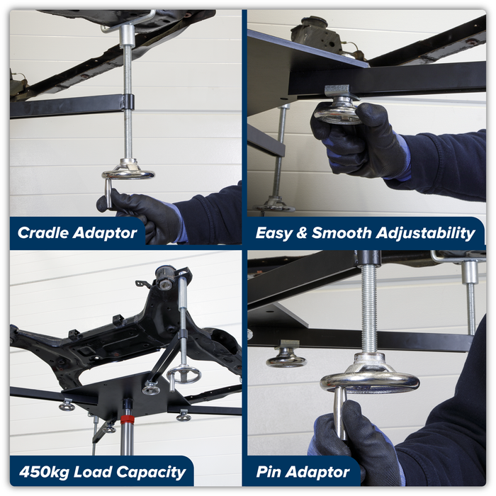 Subframe/Engine Load Adaptor for TTJ Transmission Jacks | SFC01