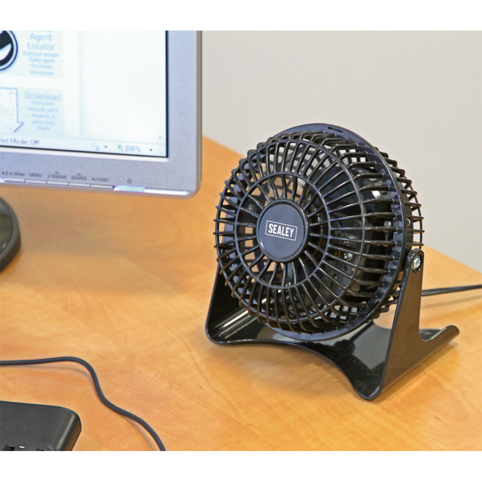 4" Mini Desk Fan 230V | SFF04