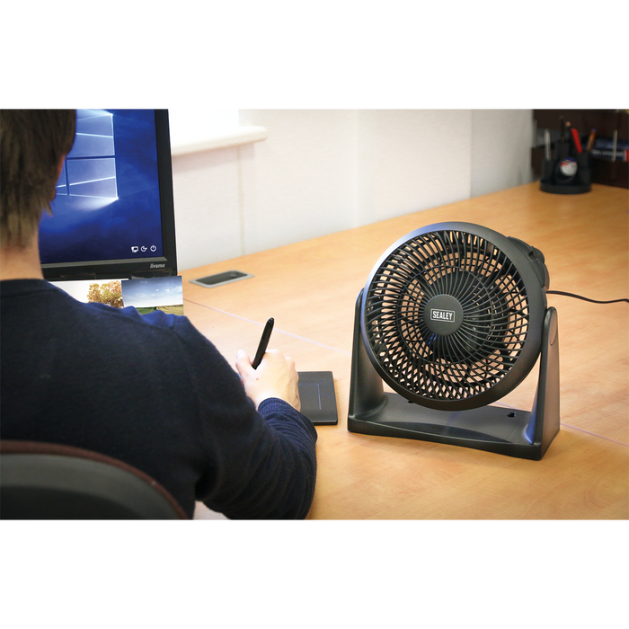 8" Desk Fan 3-Speed 230V | SFF08
