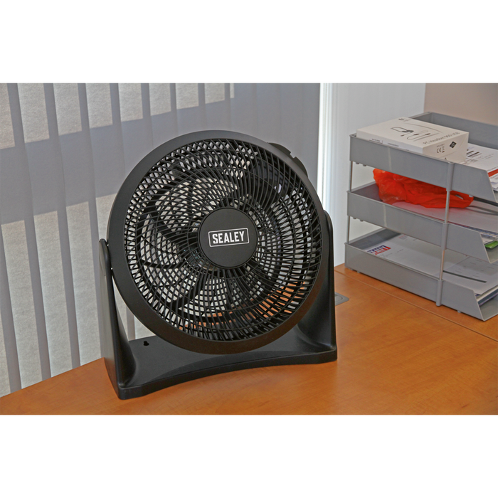 12" Desk Fan 3-Speed 230V | SFF12