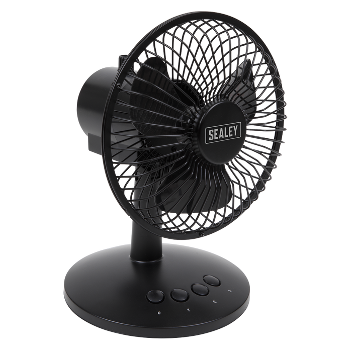 6" Oscillating USB Desk Fan 3-Speed | SFF6USB