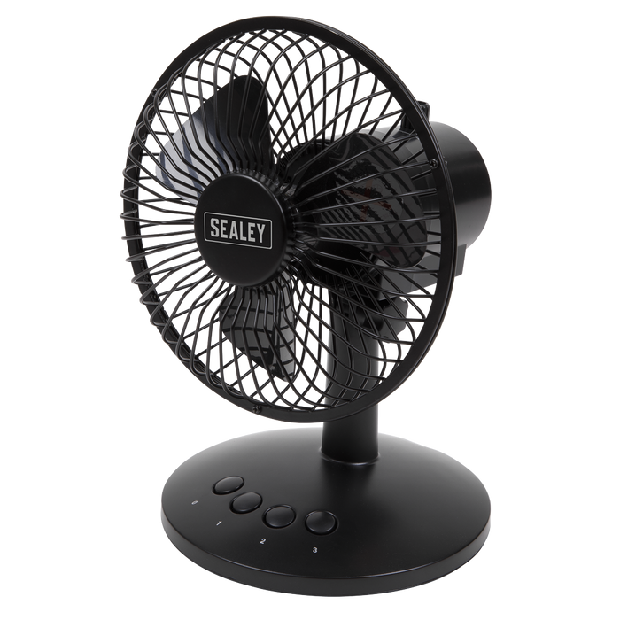 6" Oscillating USB Desk Fan 3-Speed | SFF6USB