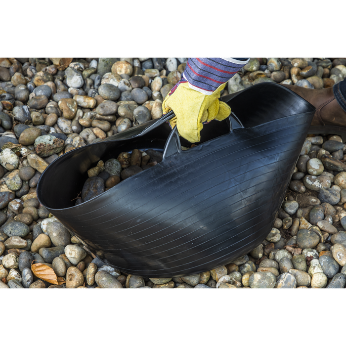 Heavy-Duty Flexi Tub 30L - Black | SFT30