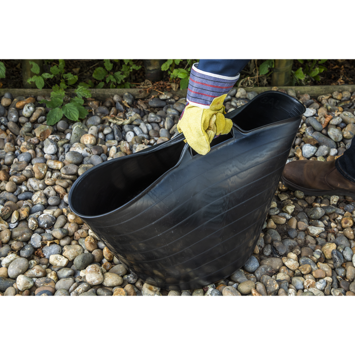 Heavy-Duty Flexi Tub 40L - Black | SFT40