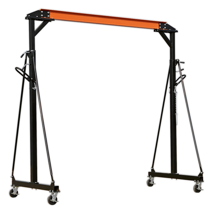 Portable Lifting Adjustable Gantry Frame 1 Tonne & Hoist Combo | SG1000KIT