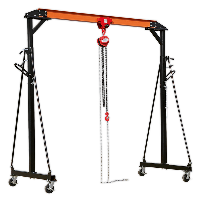 Portable Lifting Adjustable Gantry Frame 1 Tonne | SG1000