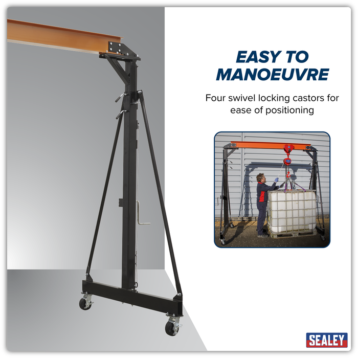 Portable Lifting Adjustable Gantry Frame 2 Tonne | SG2000W