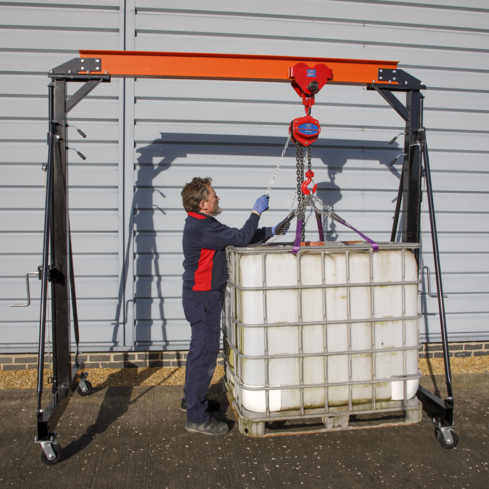 Portable Lifting Adjustable Gantry Frame 2 Tonne | SG2000W