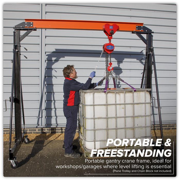 Portable Lifting Adjustable Gantry Frame 0.5 Tonne | SG500