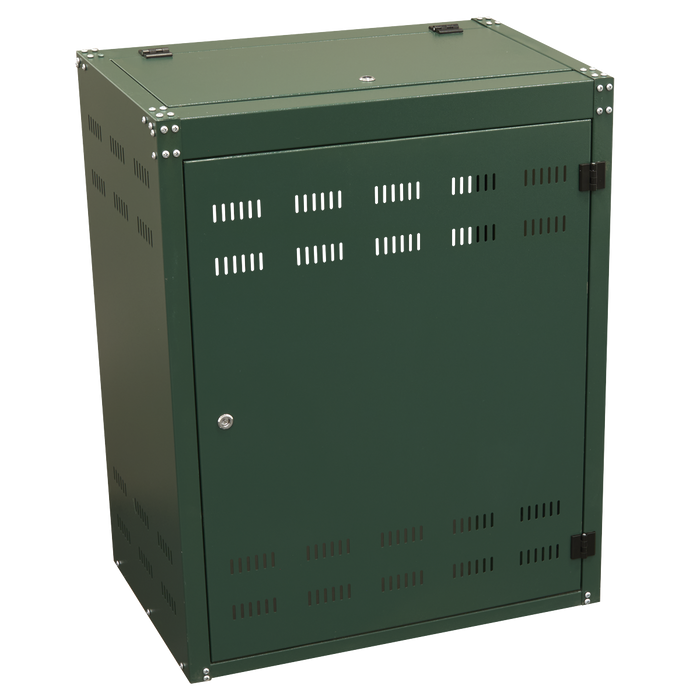 Solid Gas Cylinder Safety Cabinet - 2 x 19kg | SGCSC219
