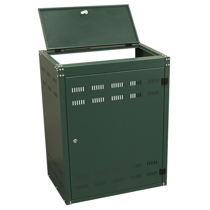 Solid Gas Cylinder Safety Cabinet - 2 x 19kg | SGCSC219