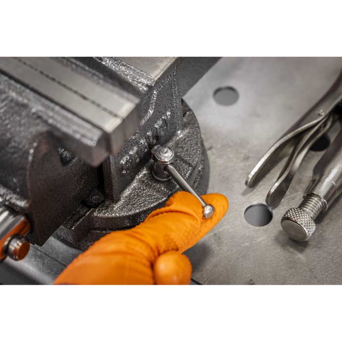 100mm SG Iron Vice with Swivel Base | SGV100L
