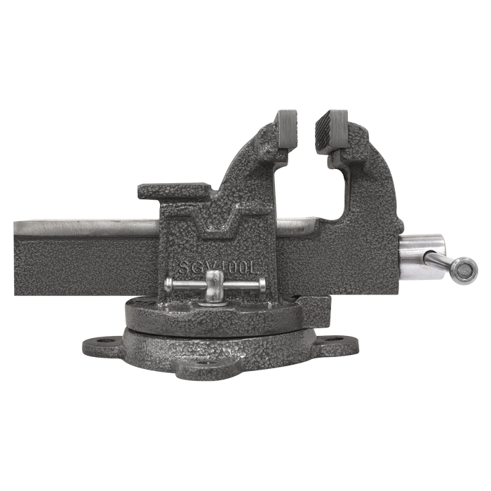 100mm SG Iron Vice with Swivel Base | SGV100L