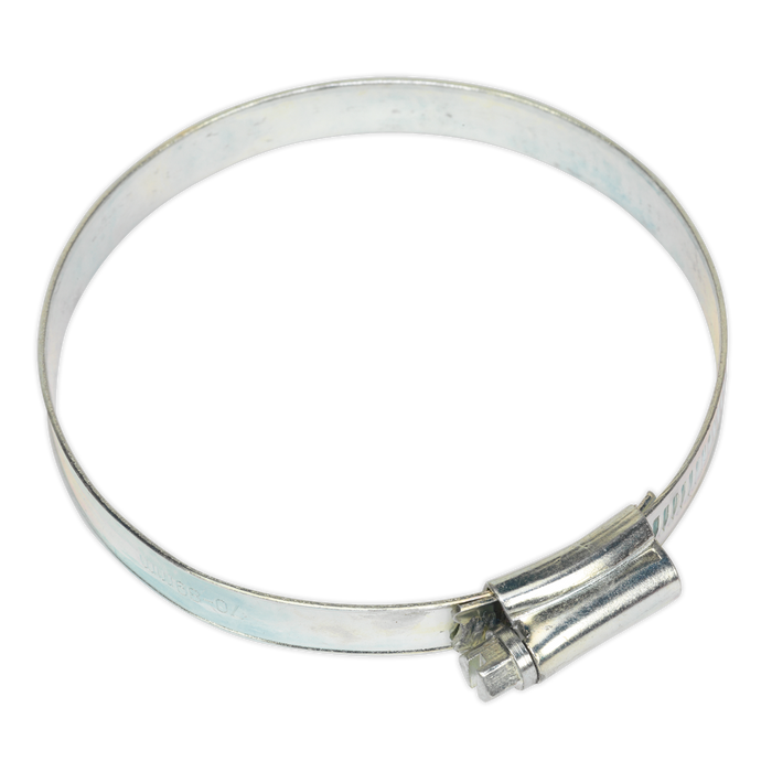 Zinc Plated Hose Clip 70-89mm - Pack of 10 | SHC4