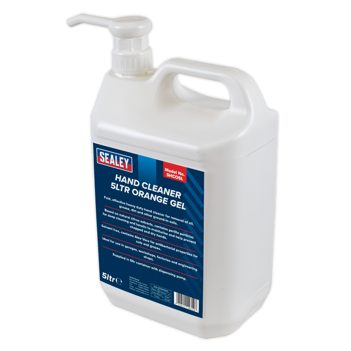 Orange Gel Hand Cleaner 5L | SHCO5L