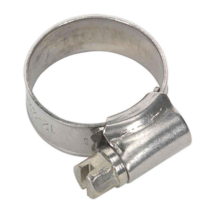 Stainless Steel Hose Clip 16-22mm - Pack of 10 | SHCSS00