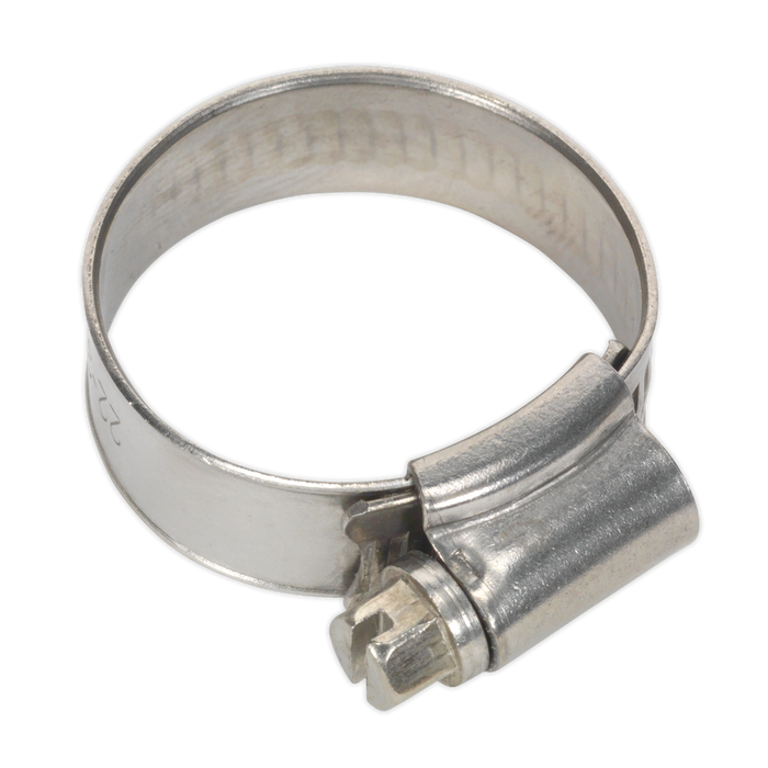 Stainless Steel Hose Clip 22-32mm - Pack of 10 | SHCSS0X