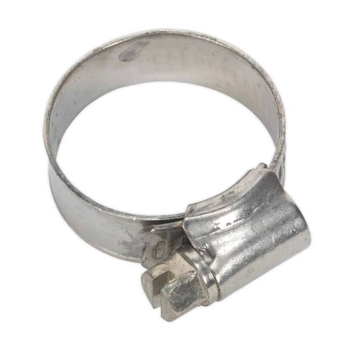 Stainless Steel Hose Clip 16-27mm - Pack of 10 | SHCSS0