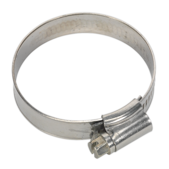 Stainless Steel Hose Clip 35-51mm - Pack of 10 | SHCSS1X