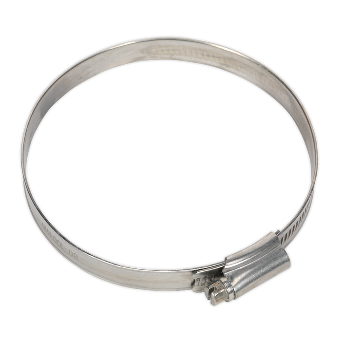 Stainless Steel Hose Clip 80-100mm - Pack of 5 | SHCSS4