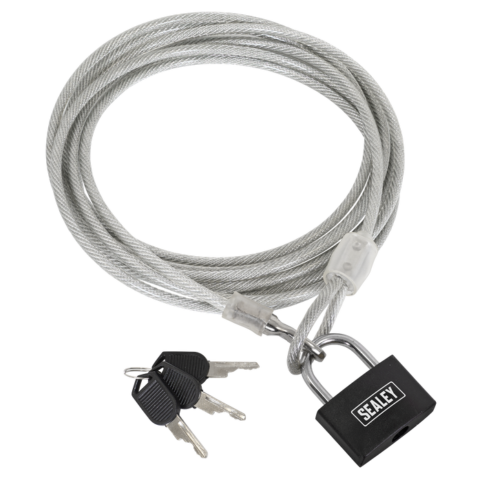 Motorcycle Cable Lock 3m | SHGCL3