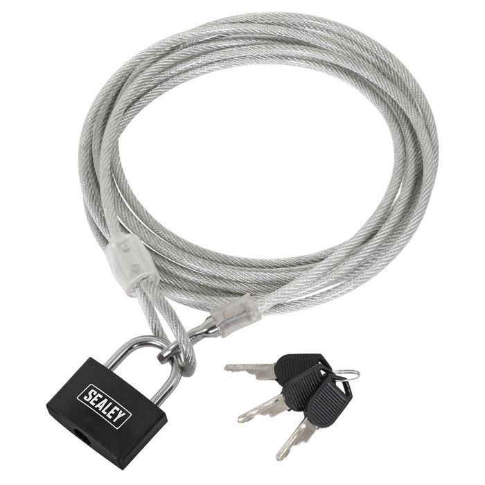 Motorcycle Cable Lock 3m | SHGCL3