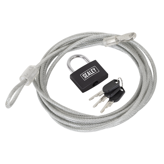 Motorcycle Cable Lock 3m | SHGCL3