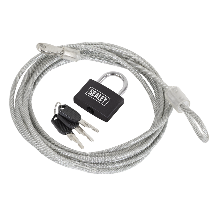 Motorcycle Cable Lock 3m | SHGCL3