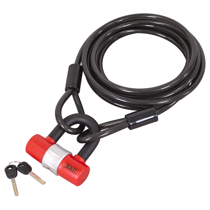 Motorcycle Cable Lock 10mm x 5m | SHGCL5